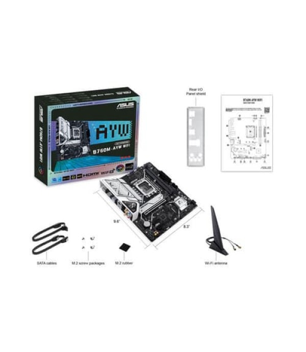 Asus B760M-AYW WIFI DDR5 M-ATX Motherboard
