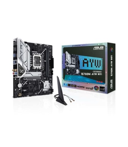 Asus B760M-AYW WIFI DDR5 M-ATX Motherboard