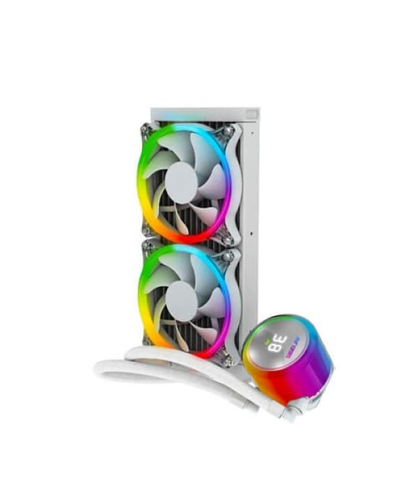 Ant Esports ICE Chroma ARGB 240mm White CPU Liquid Cooler
