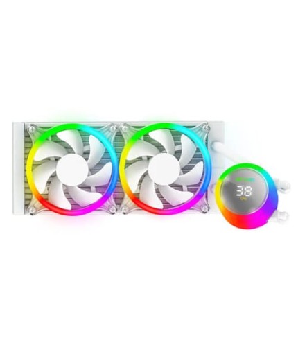 Ant Esports ICE Chroma ARGB 240mm White CPU Liquid Cooler