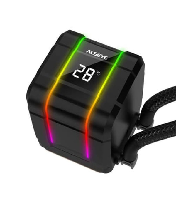 Alseye M240 Plus II ARGB 240mm CPU Liquid Cooler (Black)