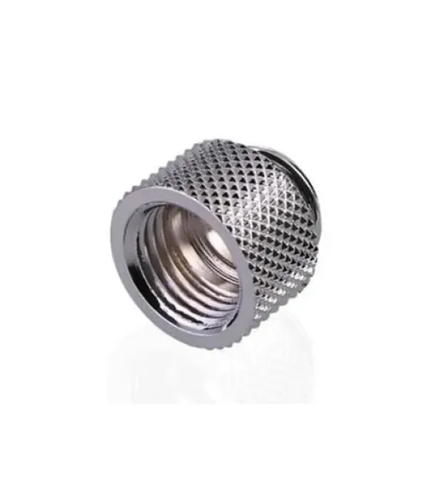Bykski 10mm Extension Coupler Male to Female - Silver (B-EXJ-10-SNB)