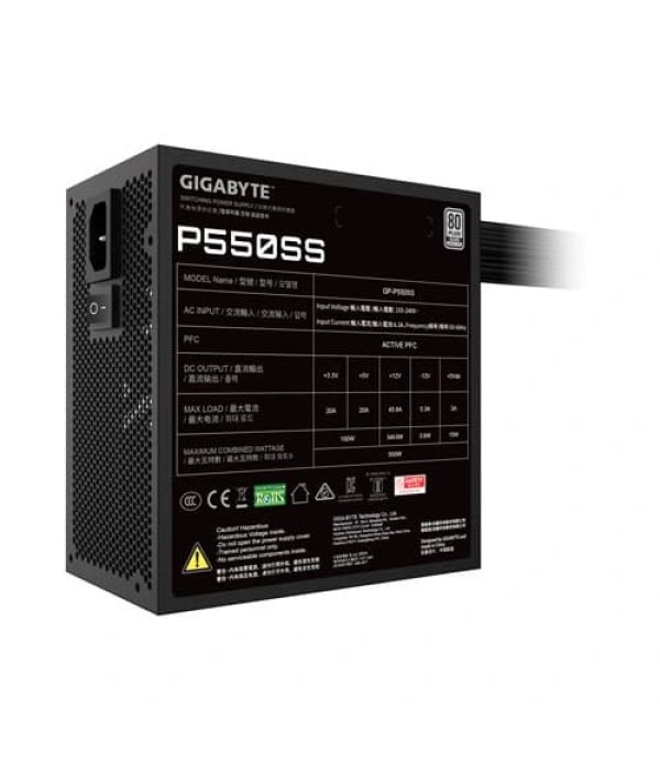 GIGABYTE P550SS Silver ATX 3.0 Smps