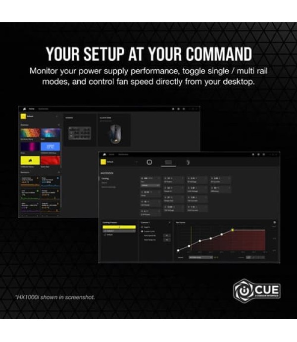 Corsair HX1200i 1200 Watt ATX 3.0 80 Plus Platinum SMPS