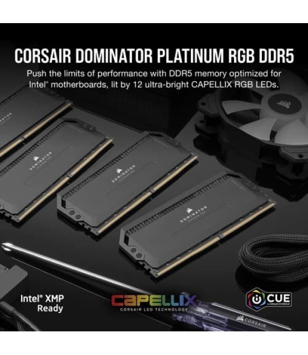 Corsair Dominator Platinum RGB 64GB (32GB x 2) 6000MHz DDR5 RAM