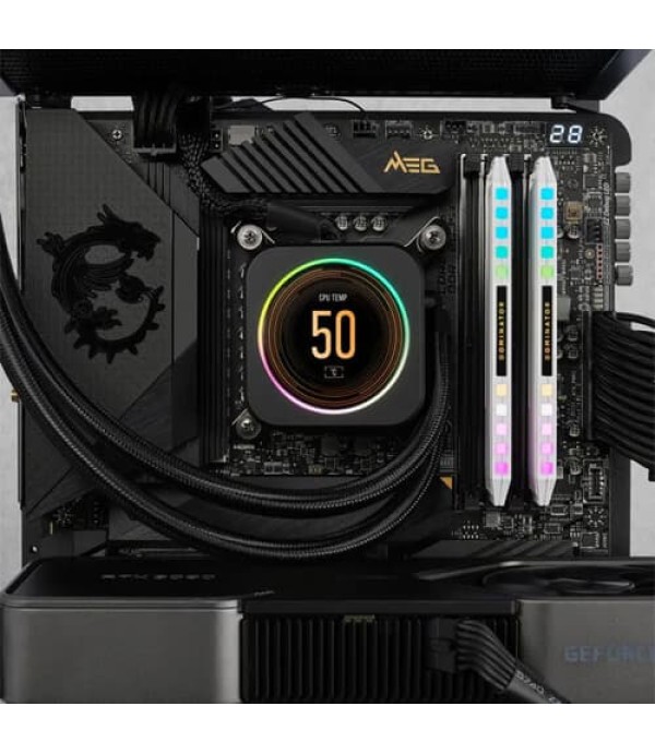 Corsair Dominator Platinum RGB 32GB (16GBx2) DDR5 6200MHz Desktop RAM (White)