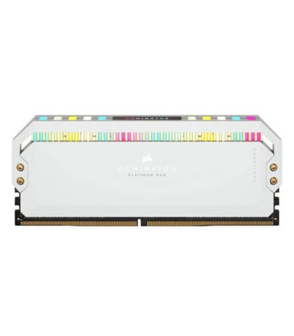 Corsair Dominator Platinum RGB 32GB (16GBx2) DDR5 6200MHz Desktop RAM (White)