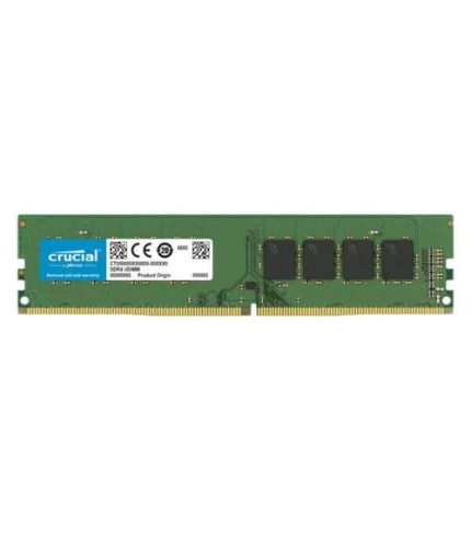 Crucial 8GB (8GBx1) DDR4 3200MHz Desktop Ram