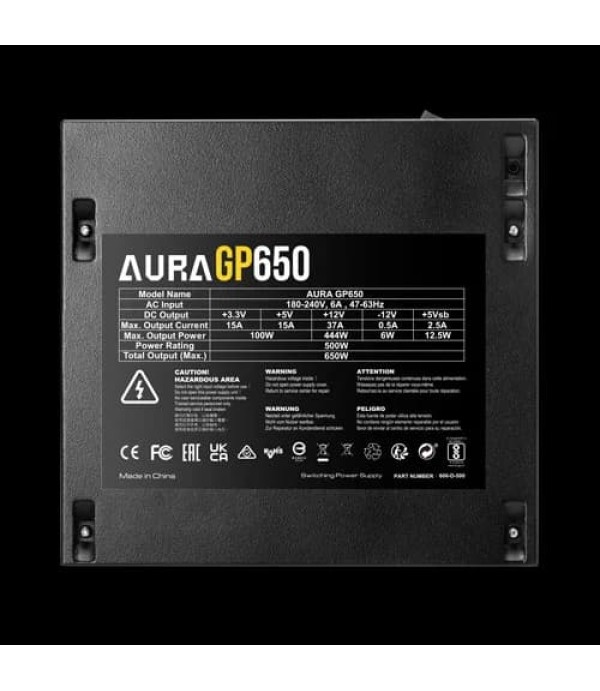 GAMDIAS Aura GP650 SMPS