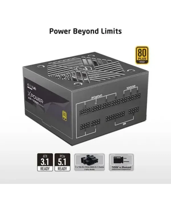ProLab Design XPower XP-1000 ATX 3.1 Gold Fully Modular Smps