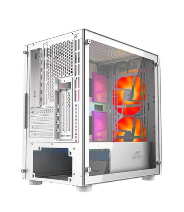 Ant Esports 200 Air Mini Mesh (M-ATX) Mini Tower Cabinet (White)