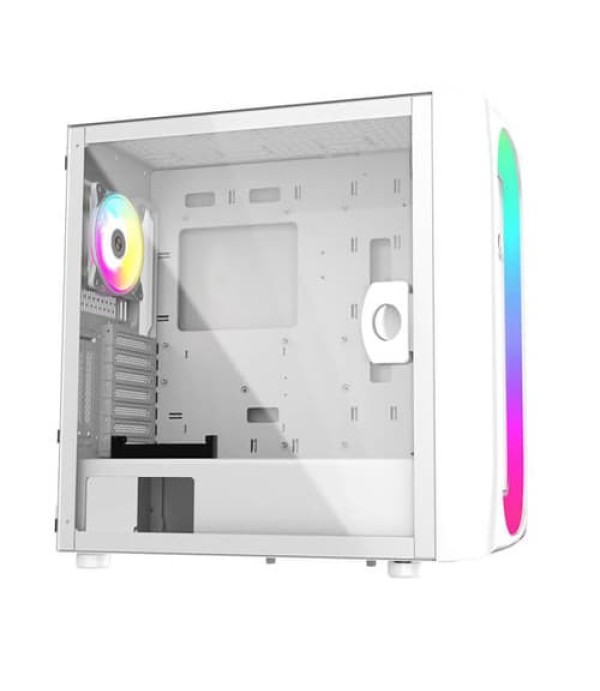 Alseye Ai Pro ARGB Mesh (E-ATX) Mid Tower Cabinet (White)