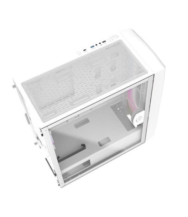 Alseye Ai Pro ARGB Mesh (E-ATX) Mid Tower Cabinet (White)
