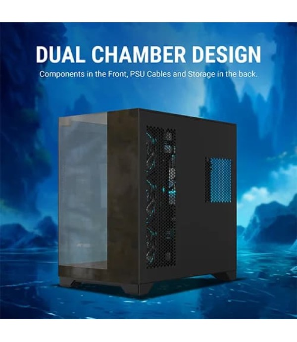 Ant Esports 211 Air ARGB (ATX) Mid Tower Cabinet (Black)