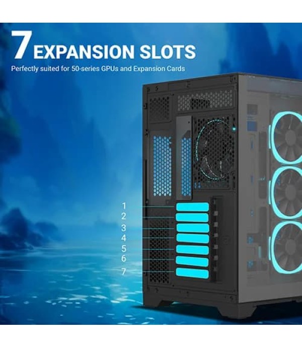 Ant Esports 211 Air ARGB (ATX) Mid Tower Cabinet (Black)