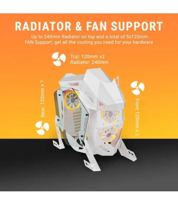 ANT Esports Cypher G5 ARGB ATX Mid Tower Case