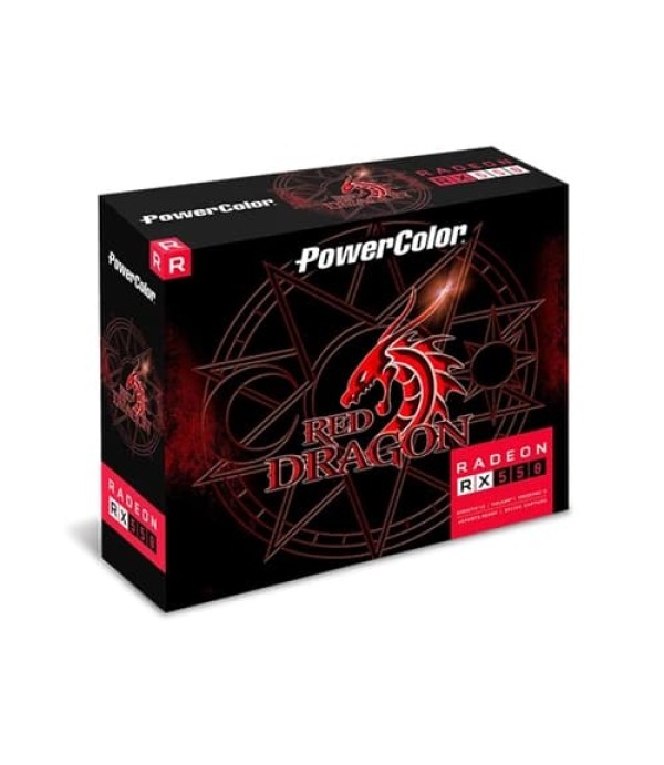 PowerColor RX 550 Red Dragon 2GB GDDR5 Low Profile Graphics Card