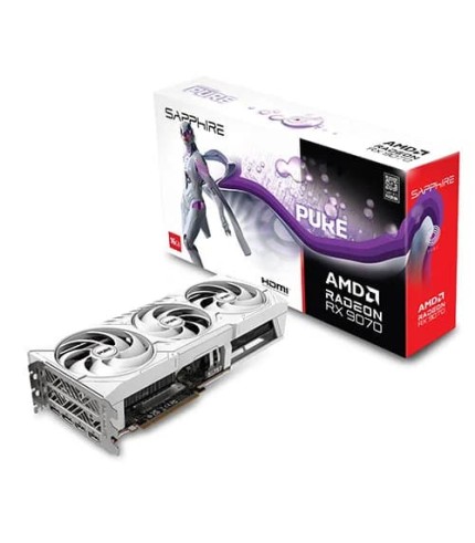 Sapphire Pure RX 9070 OC 16GB GDDR6 Graphics Card