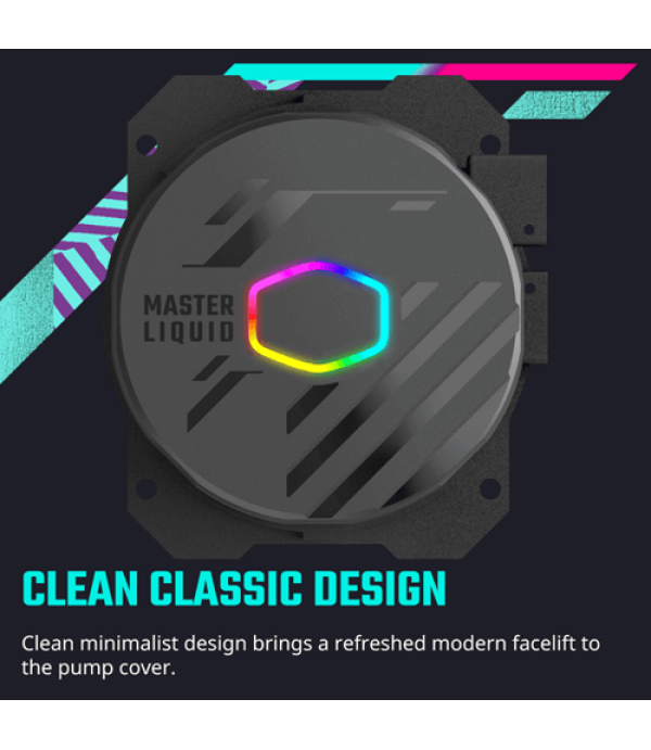 Cooler Master MasterLiquid 240L Core 240mm ARGB CPU Liquid Cooler