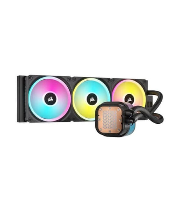 Corsair iCUE Link H170i LCD RGB 420mm CPU Liquid Cooler (Black)