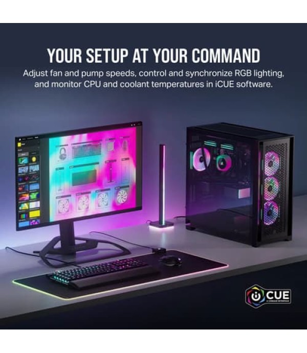 Corsair iCUE LINK H150i RGB Black 360mm CPU Liquid Cooler