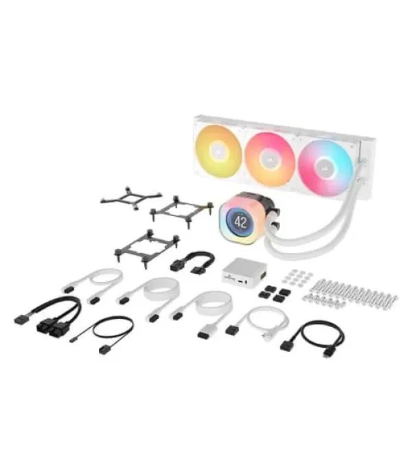 Corsair iCUE LINK Titan 360 RX LCD White CPU Cooler