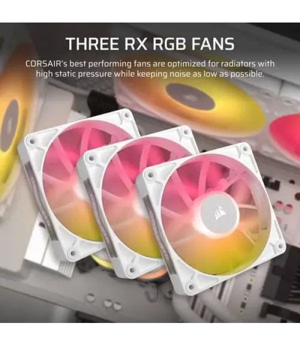 Corsair iCUE Link Titan 360 RX RGB 360mm CPU Liquid Cooler (White)