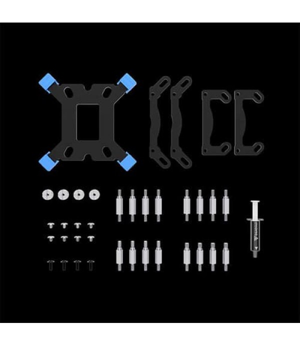 Gamdias Aura GL240 V2 WH ARGB CPU Liquid Cooler (White)