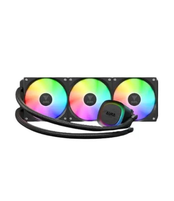 Gamdias Aura GL360 V2 ARGB 360mm CPU Liquid Cooler (Black)