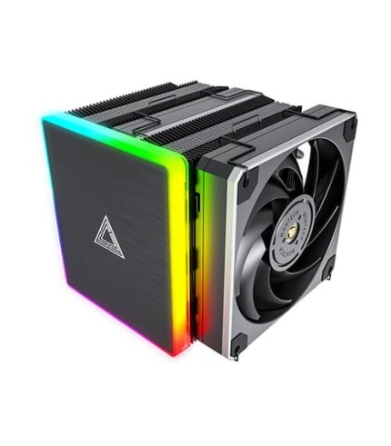 Montech Metal DT24 Premium Dual Tower 120mm ARGB CPU Air Cooler (Black)