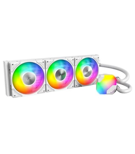 Montech HyperFlow ARGB 360 CPU Liquid Cooler (White)