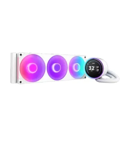 NZXT Kraken Elite 360 RGB CPU Liquid Cooler with IPS LCD (White)