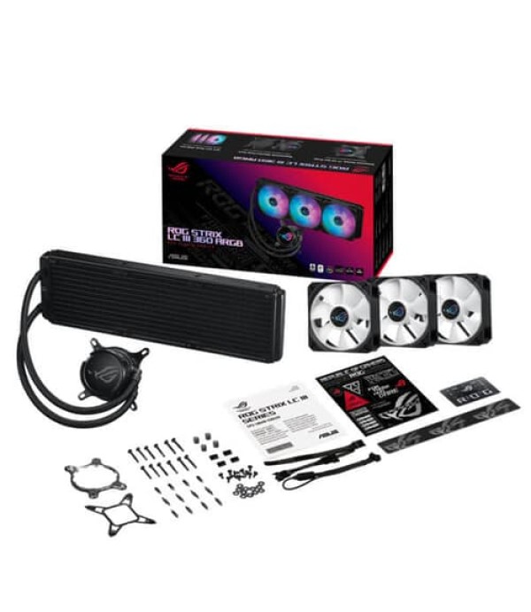 Asus ROG Strix LC III 360 ARGB 360mm CPU Liquid Cooler (Black)