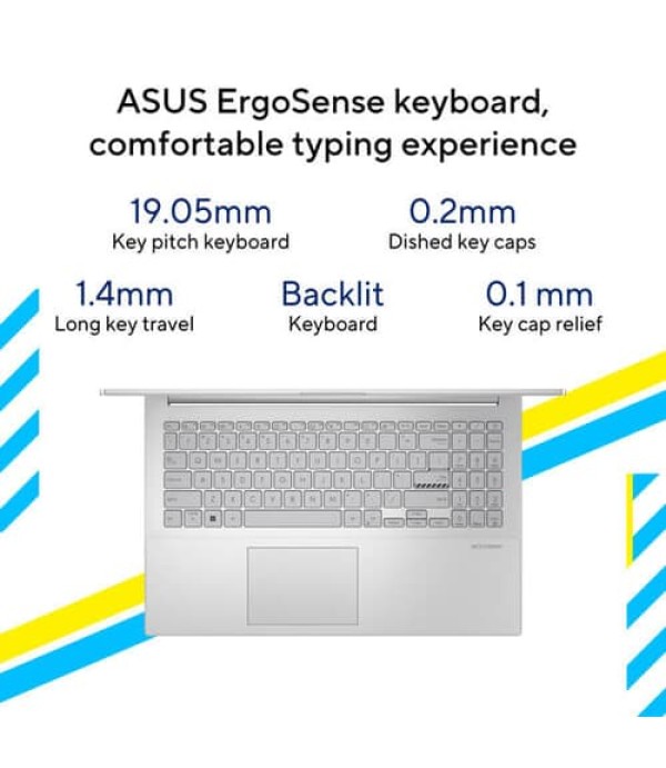 Asus Vivobook Go 15 E1504GA-NJ321WS Laptop (Silver)