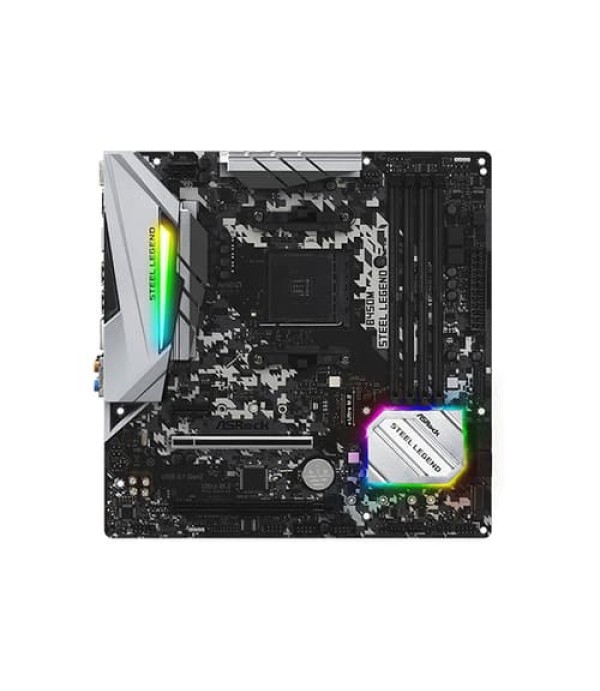 ASRock B450M Steel Legend Motherboard