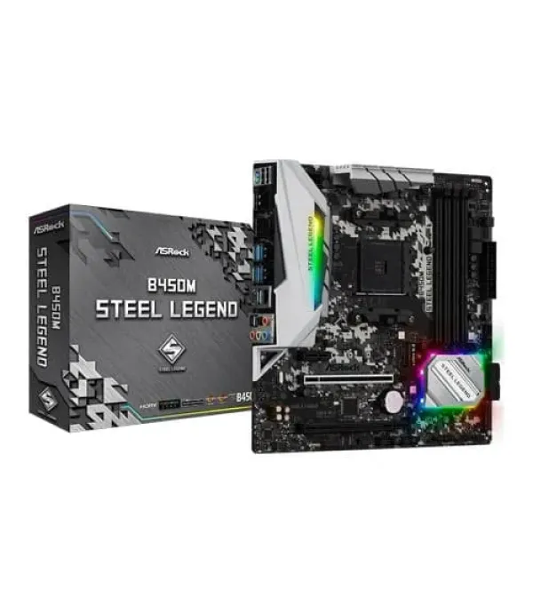 ASRock B450M Steel Legend Motherboard