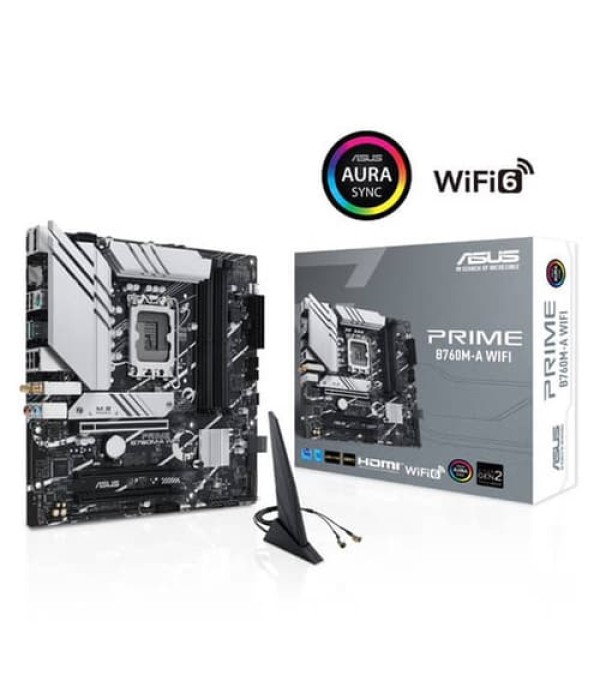 Asus Prime B760M-A WIFI DDR5 M-ATX Motherboard