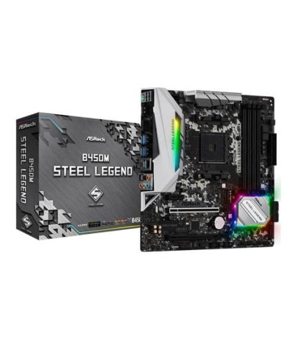 ASRock B450 Steel Legend ATX Motherboard
