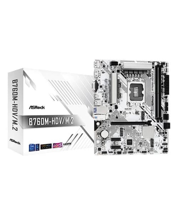 ASRock B760M HDV/M.2 M-ATX Motherboard