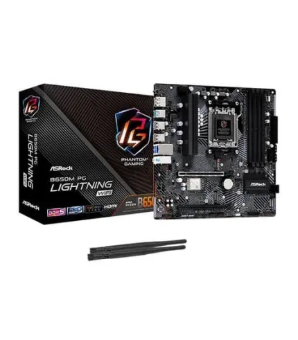ASRock B650M PG Lightning WiFi DDR5 M-ATX Motherboard