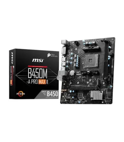 MSI B450M-A Pro Max II Motherboard