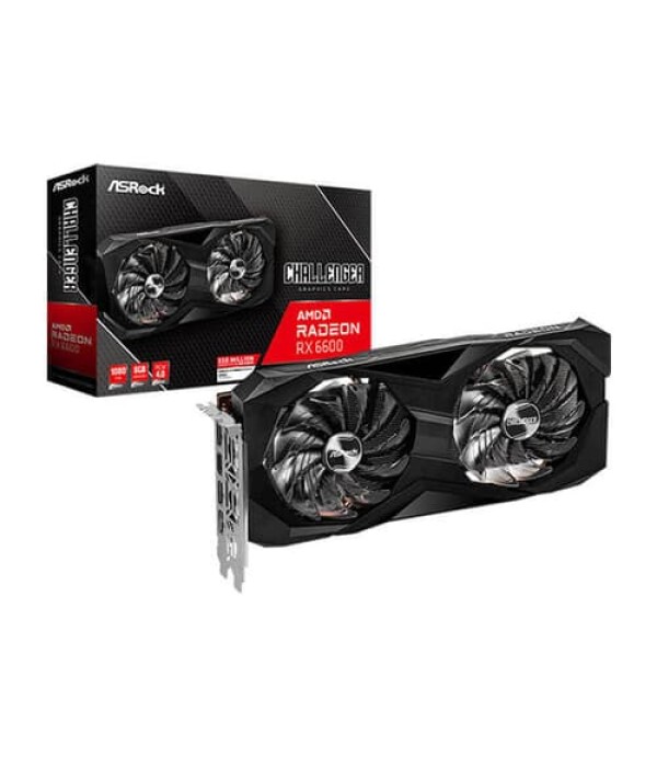 ASRock RX 6600 Challenger D 8GB Gaming Graphics Card