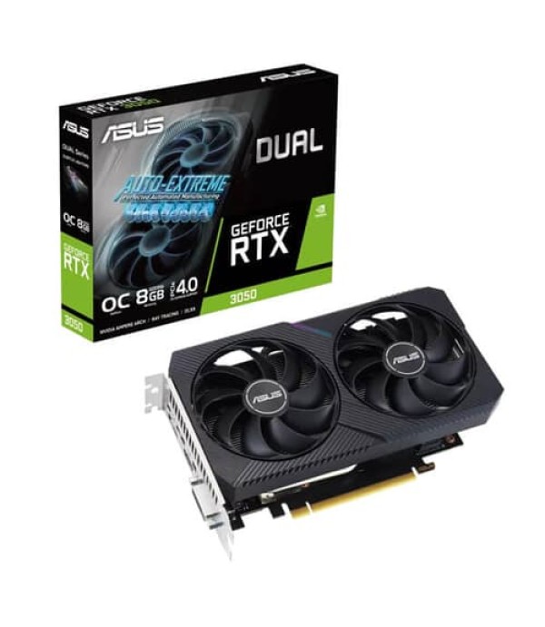 Asus Dual RTX 3050 V2 OC Edition 8GB Graphics Card
