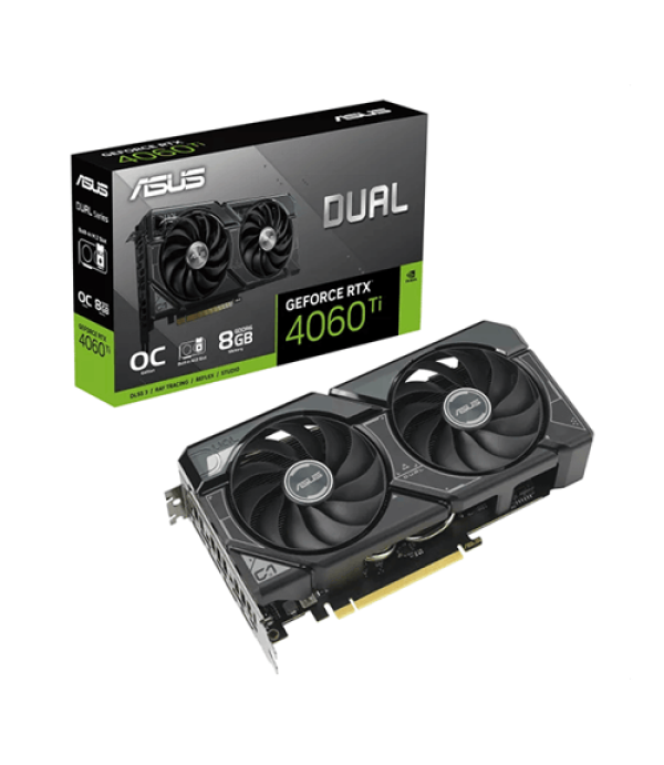 Asus Dual RTX 4060 Ti SSD OC Edition 8GB Graphics Card