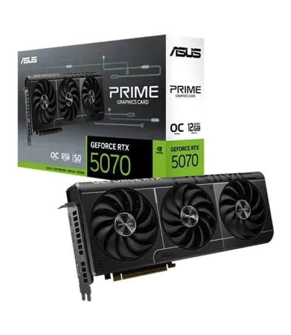 ASUS Prime RTX 5070 OC 12GB GDDR7 Graphics Card