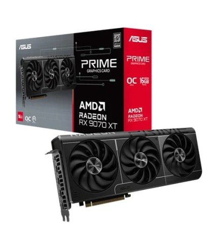 ASUS Prime RX 9070 XT OC 16GB GDDR6 Graphics Card