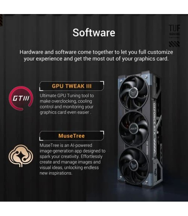 ASUS TUF Gaming RTX 5080 OC 16GB GDDR7 Graphics Card
