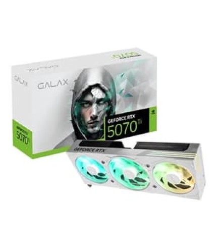 GALAX RTX 5070 Ti EX 1-Click OC White 16GB GDDR7 Graphics Card